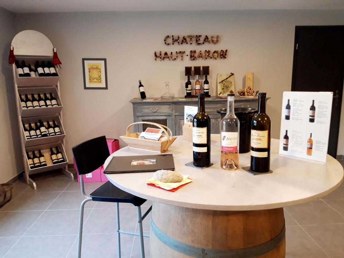 Chateau Haut Baron Otel Saint-Estèphe Dış mekan fotoğraf